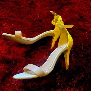 Mix No. 6 Yellow, White and Beige Sandals